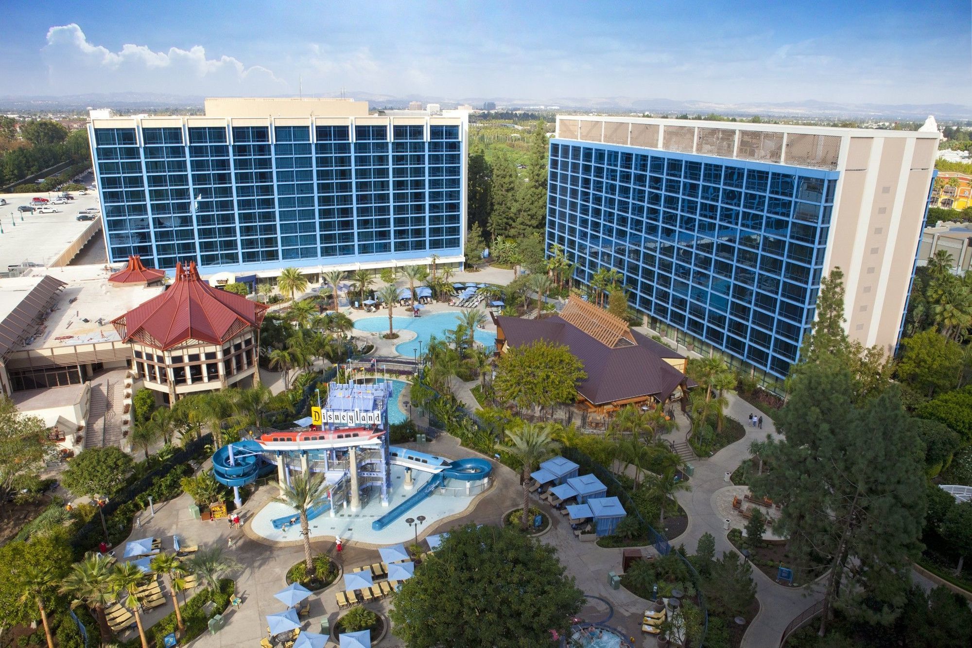 Disneyland Hotel Anaheim Exterior foto